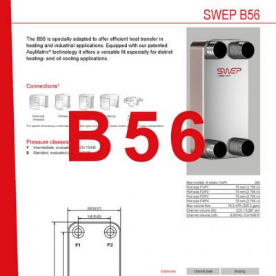 Fiches produit B56 flaque refroidisseurs FR