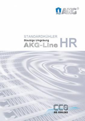 Datenblatt AKG-Line HR Ölkühler (staubige Umgebung) Hydrauliklüfter