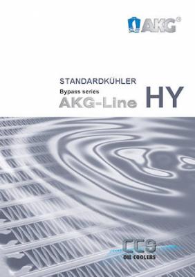 Datenblatt AKG-Line HY Ölkühler mit Bypass-Hydrauliklüfter