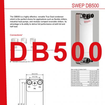 Produktblatt DB500 SWEP plattenkühler DE