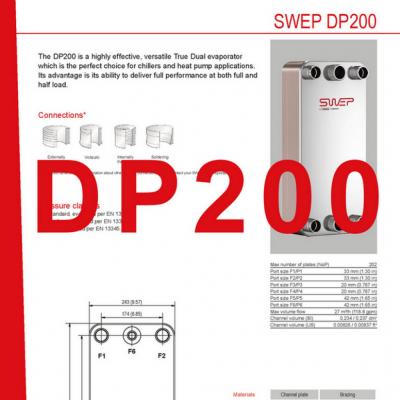 Fiches produit DP200 flaque refroidisseurs FR