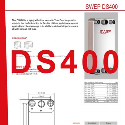Product sheet DS400 SWEP plaat koeler NL