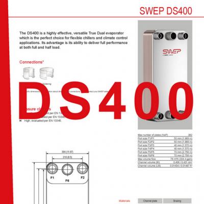 Produktblatt DS400 SWEP plattenkühler DE