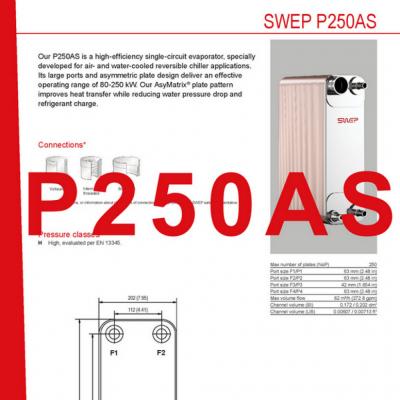 Product sheet P250AS plate cooler EN