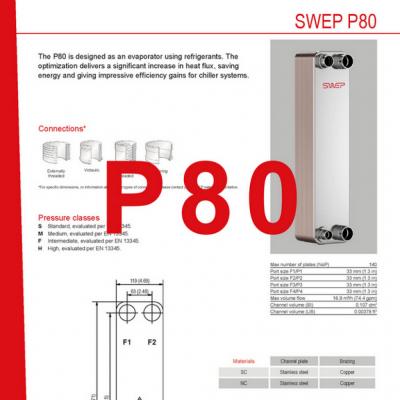 Fiches produit P80 flaque refroidisseurs FR