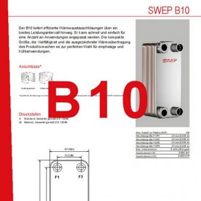 Fiches produit B10 flaque refroidisseurs FR