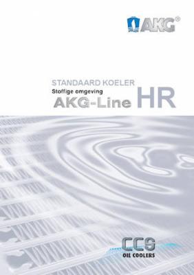 Datasheet AKG-Line HR Oliekoeler stoffige omgeving hydraulische ventilator