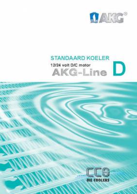 Datasheet AKG-Line D Oliekoeler 12 Volt ventilator