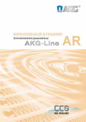 Fiche technique AKG-Line AR Refroidisseur d huile (environnement poussiereu