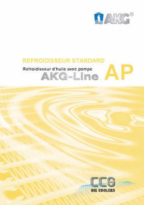 Fiche technique AKG-Line AP Refroidisseur d huile avec pompe