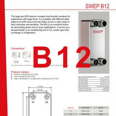 Swep B12 Plate Cooler Ccs Oil Coolers