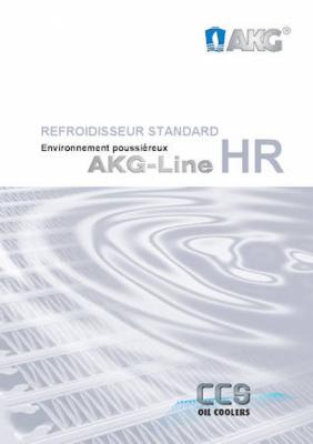 Fiche technique AKG-Line HR ventilateur hydraulique pour refroidisseur