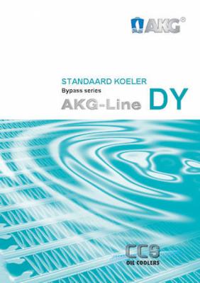 Datasheet  AKG-Line DY Oliekoeler met bypass 12-24 Volt ventilator 