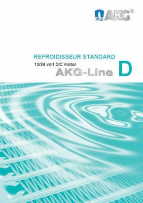 Fiche technique du refroidisseur AKG-Line D 12-24V