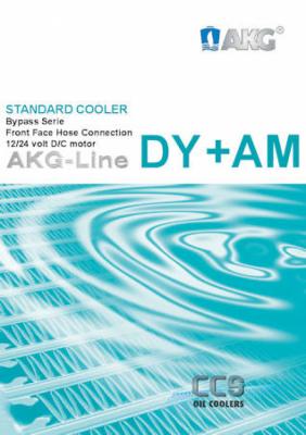 Datasheet AKG-Line DY Oil cooler with bypass 12-24 Volt