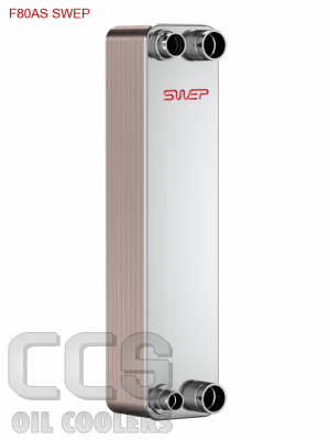 Plate cooler F80AS SWEP