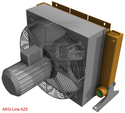 Refroidisseur d`huile 400 Volt ventilateur A25