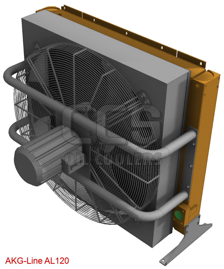 AL120 oil cooler (Oil Cooler with AC Motor (400V)) CCS Oil Coolers