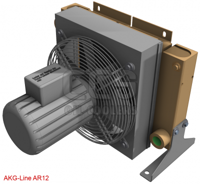 Oil cooler (dusty environment) 400 Volt fan AR12