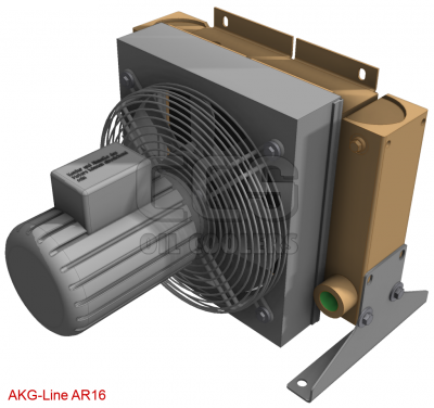 Oil cooler (dusty environment) 400 Volt fan AR16