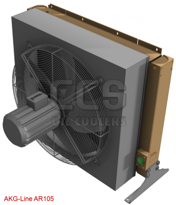 Refroidisseur d`huile (environnement poussiéreux) Ventilateur 400 Volts AR105