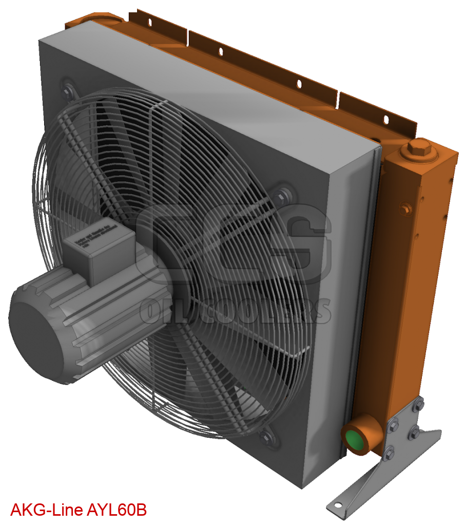 AYL60B oil cooler with bypass (Oil Cooler with AC Motor (400V)) CCS