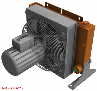 Refroidisseur d`huile avec ventilateur de dérivation 400 volts AY12