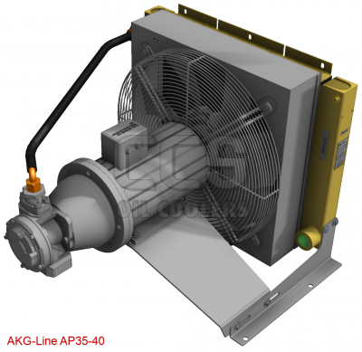 Refroidisseur d`huile avec pompe Ventilateur 400 Volts AP35-40