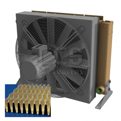 AKG-Line AR Oil cooler anti-clogging fins AC motor