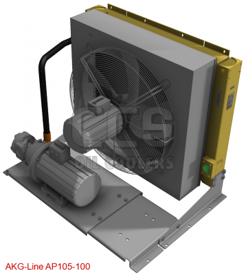 Refroidisseur d`huile avec pompe, ventilateur 400 Volt AP105-100