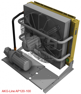 Refroidisseur d`huile avec pompe, ventilateur 400 Volt AP120-100