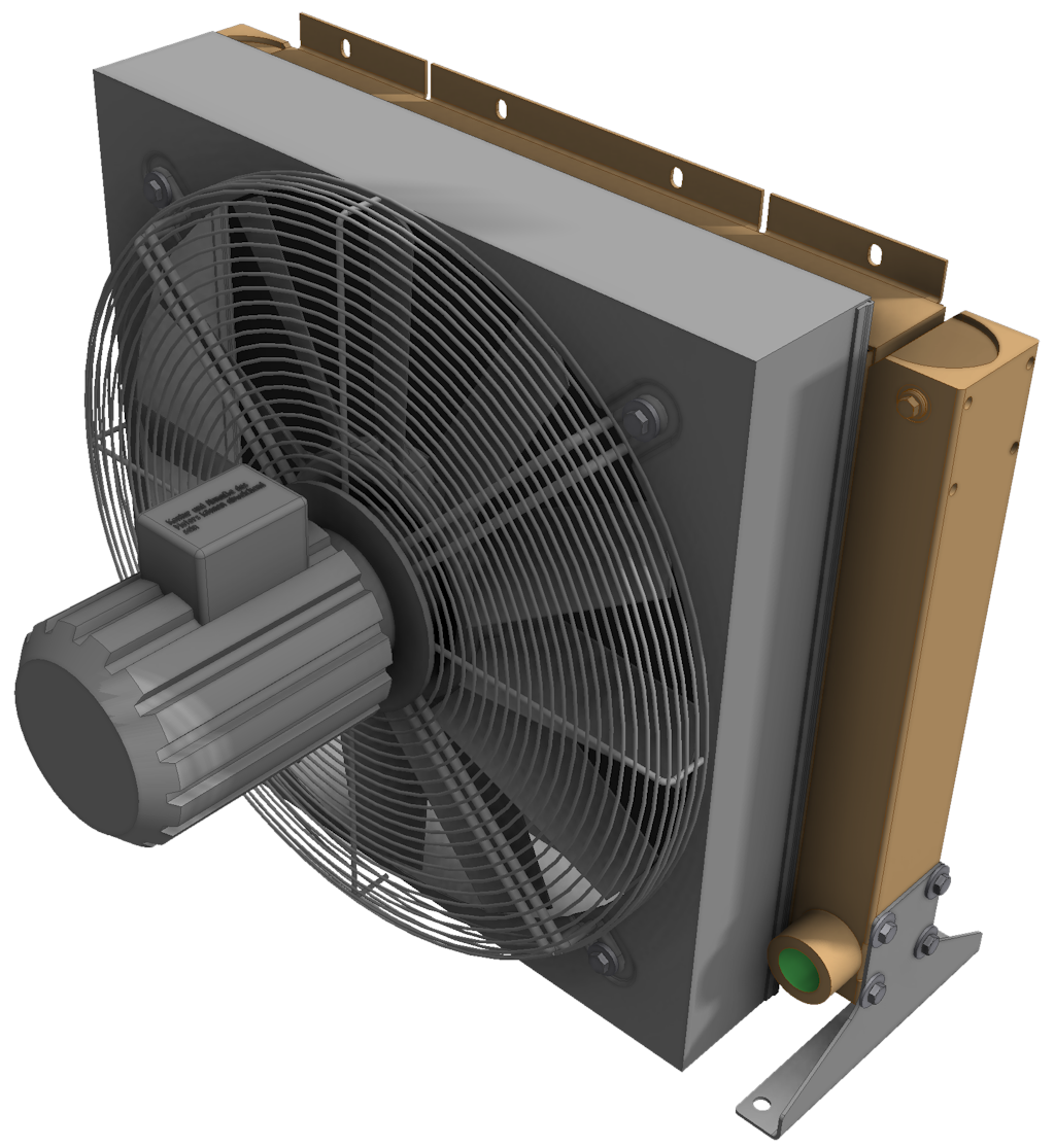 Refroidisseur d`huile (environnement poussiéreux) Ventilateur 400 Volts (soufflant) AR60B