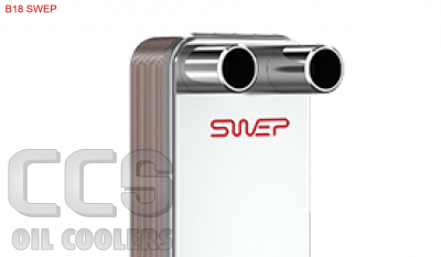 Plaat koeler B18 SWEP