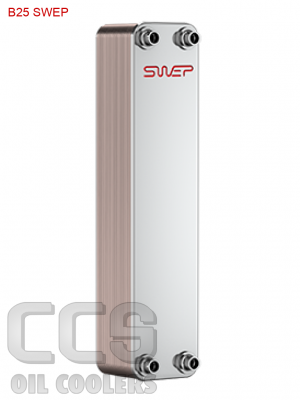 Plaat koeler B25 SWEP