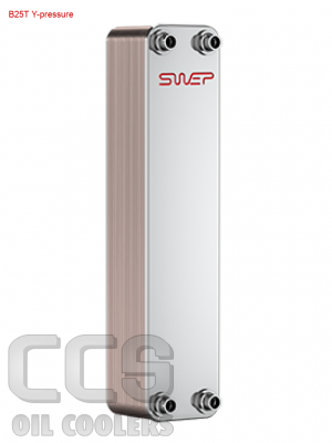 Plate cooler B25T Y-pressure SWEP