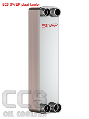 Plate cooler B28 SWEP