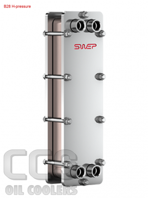 Plate cooler B28 H-pressure SWEP