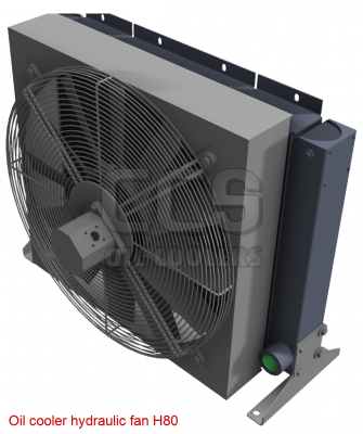 Oliekoeler hydraulische ventilator H80