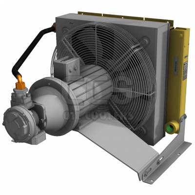 AKG-Line AP Oil cooler with pump ac motor