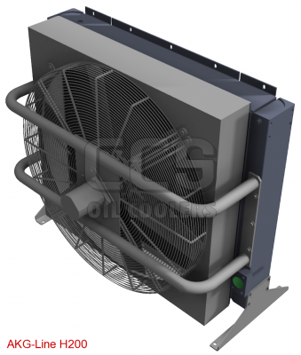 Oliekoeler hydraulische ventilator H200