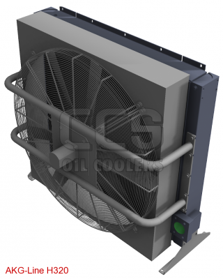 Oliekoeler hydraulische ventilator H320
