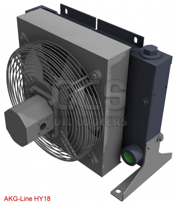 Ölkühler mit Bypass-Hydraulikventilator HY18