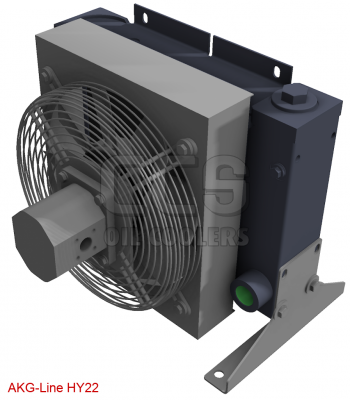 Ölkühler mit Bypass-Hydraulikventilator HY22
