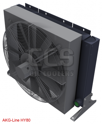 Refroidisseur d`huile avec ventilateur hydraulique bypass HY80