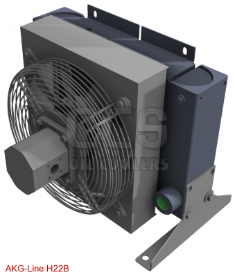 Oliekoeler hydraulische ventilator (blazend) H22B