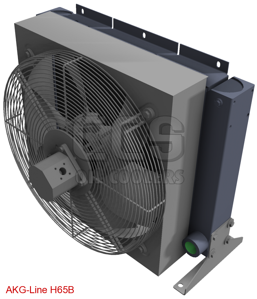 H65B oil cooler (Oil Cooler with Hydraulic Motor) CCS Oil Coolers