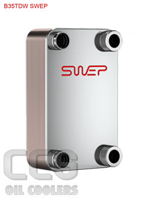 Plaat koeler B35TDW SWEP