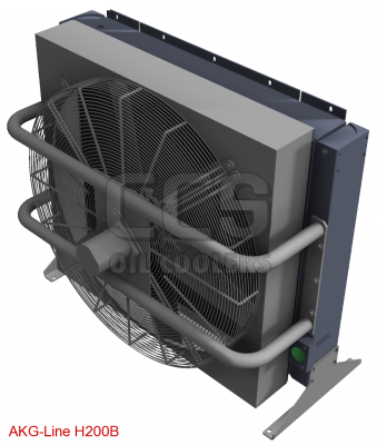 Oliekoeler hydraulische ventilator (blazend) H200B