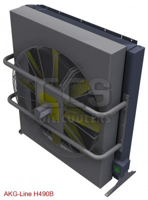 Oliekoeler hydraulische ventilator (blazend) H490B