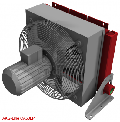 Compresseur après refroidisseur basse pression ventilateur de 400 volts CA50LP
